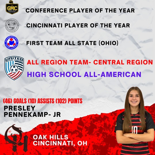 Photo of All-American Presley Pennekamp